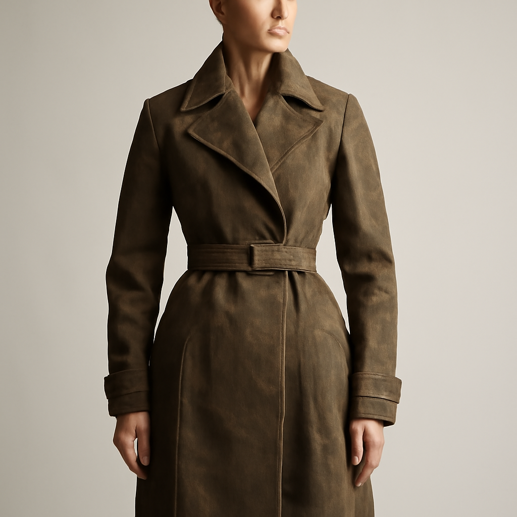 A Coat Cut From a Canvas Tent